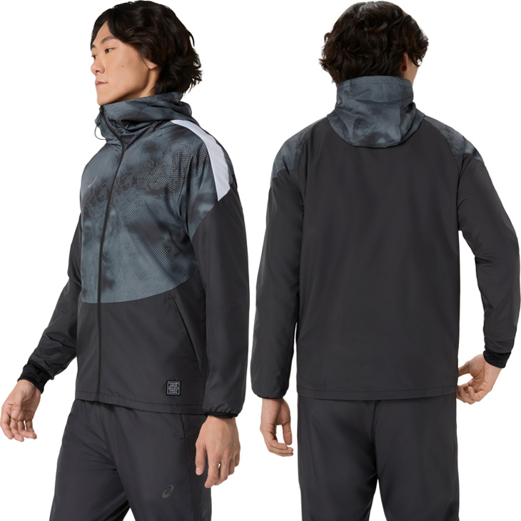 ASICS（アシックス） ウインドブレーカー 上下 メンズ レディース 裏