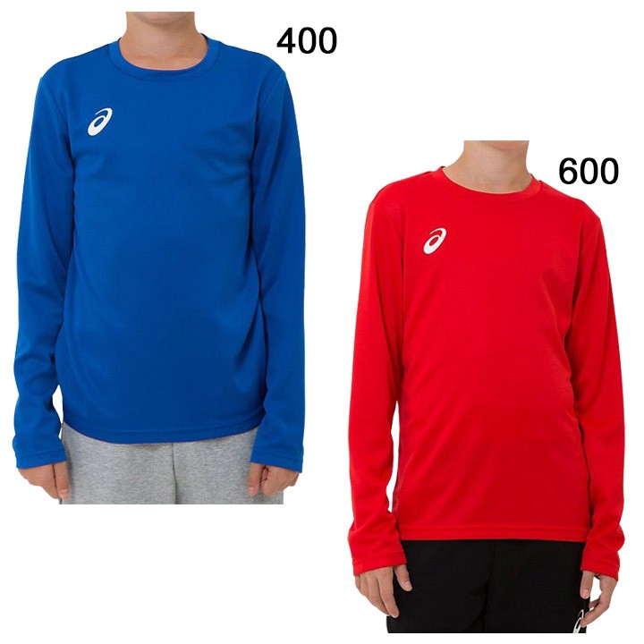 ASICS Tシャツ 長袖 キッズ ジュニア 男の子 女の子 子ども