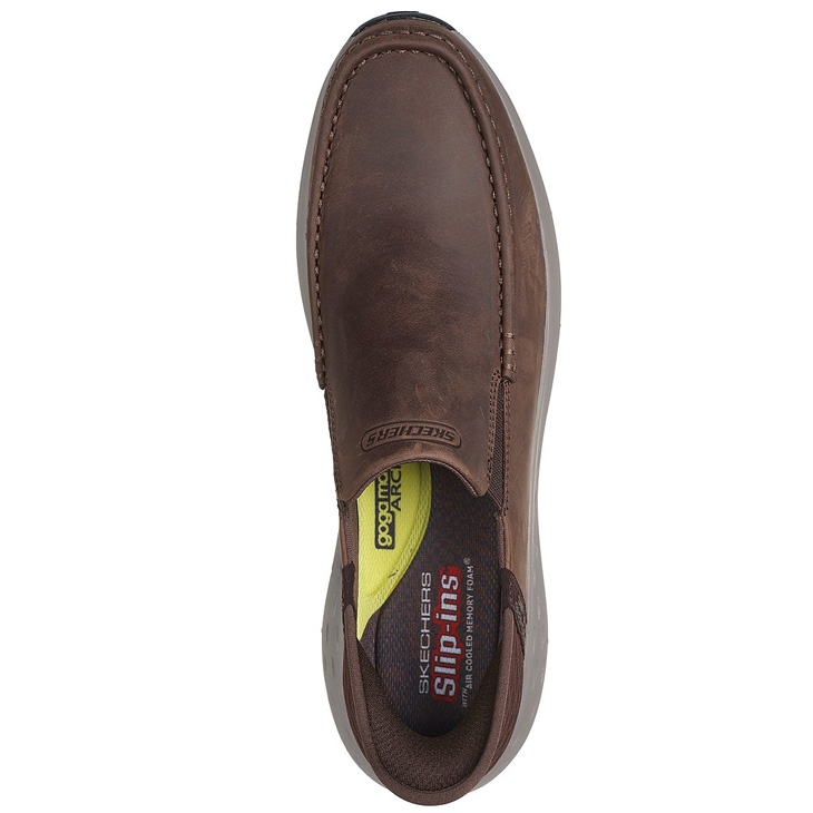 SKECHERS スケッチャーズ メンズ レザーシューズ 3E相当