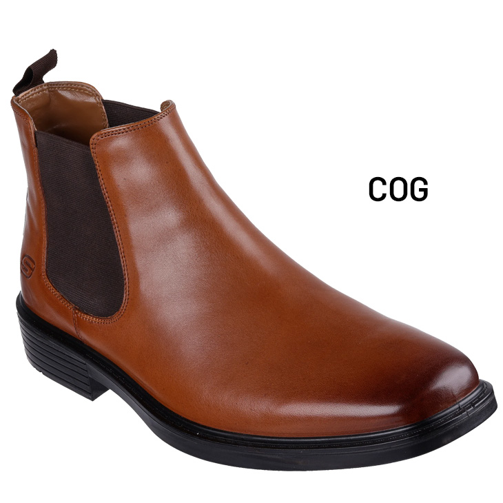 SKECHERS（スケッチャーズ） メンズ サイドゴアブーツ SKECHERS MILLER