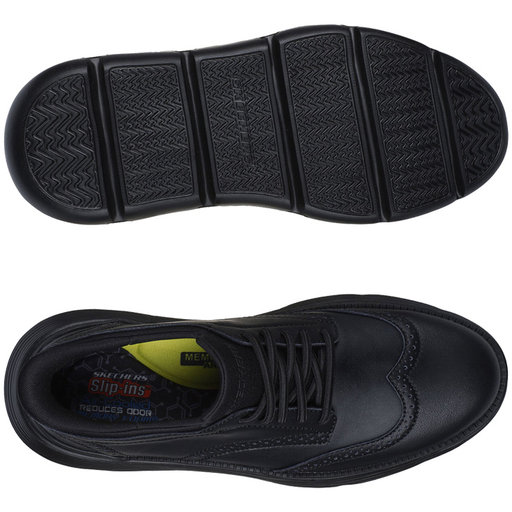 SKECHERS（スケッチャーズ） メンズ レザーシューズ スリップインズ