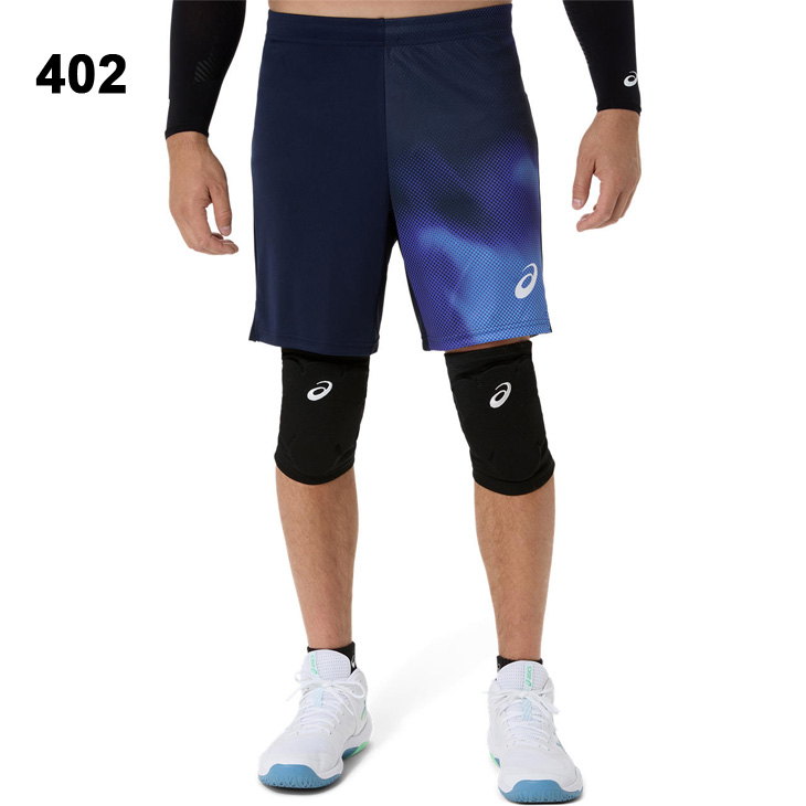 ASICS バレーボールパンツ XL ライトブルー ASICS（アシックス） ショートパンツ メンズ レディース M-XLサイズ