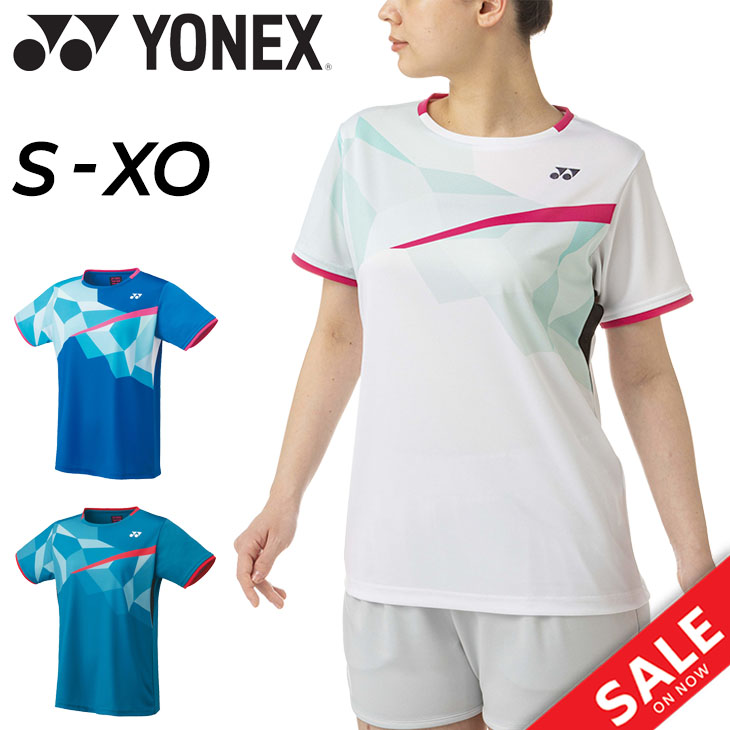 ヨネックス レディース ゲームシャツ(レギュラー) YONEX 半袖シャツ バドミントン ソフトテニス スポーツウェア Tシャツ 女性用 日本製 涼感  UVカット /20668