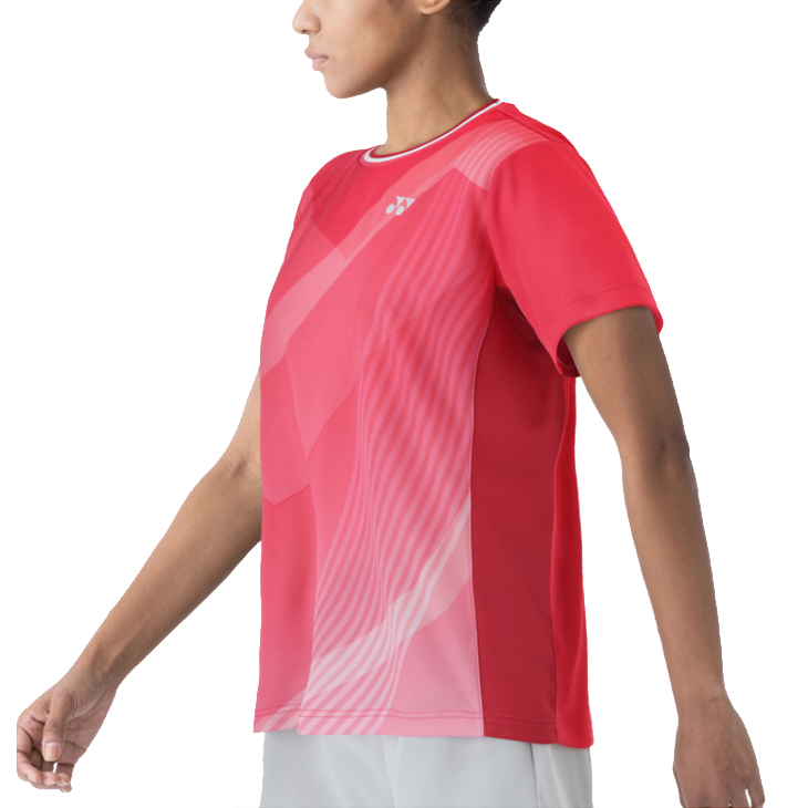 ヨネックス YONEX レディース ゲームシャツ 半袖 Tシャツ バドミントン ソフトテニス 女性用 スポーツウェア 吸汗速乾 UVカット トップス  /20724