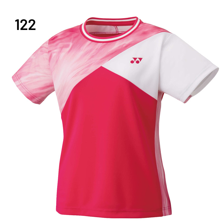 YONEX バドミントン　ゲームシャツ　レディースＯサイズ YONEX（ヨネックス） レディース ゲームシャツ(WS3 スリム) 半袖シャツ