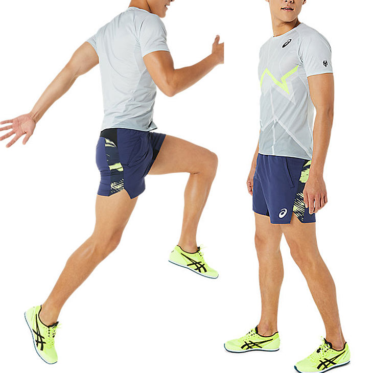ASICS（アシックス） ランニングパンツ メンズ TRACK ELITE 5インチ