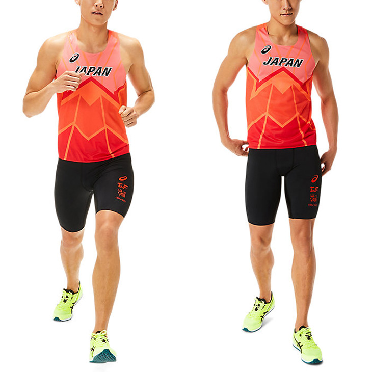 ASICS ハーフタイツ メンズ アシックス asics 中長距離向け 陸上