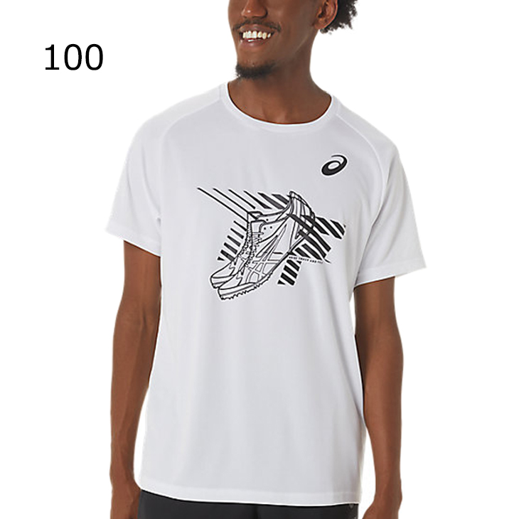 ASICS（アシックス） 半袖 Tシャツ メンズ ランニング 陸上競技