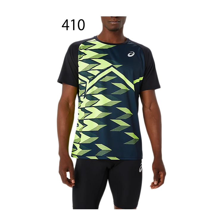 ASICS（アシックス） 半袖 Tシャツ メンズ asics TRACKELITE クール