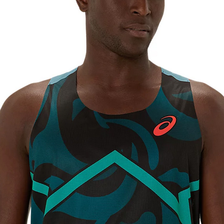 ASICS アシックス ノースリーブ メンズ ランニングウエア asics