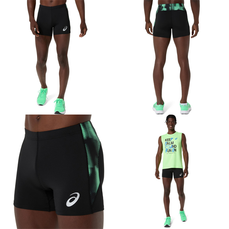 ASICS（アシックス） メンズ 陸上競技 トラックグラフィックショート
