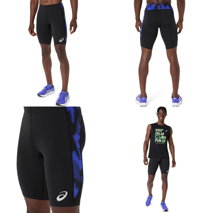 ASICS（アシックス） メンズ 陸上競技 トラックグラフィック ミドル