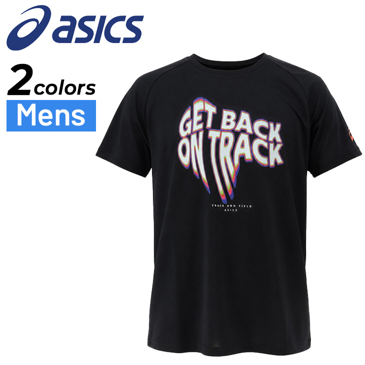 ASICS（アシックス） 半袖 Tシャツ メンズ トラックグラフィックT