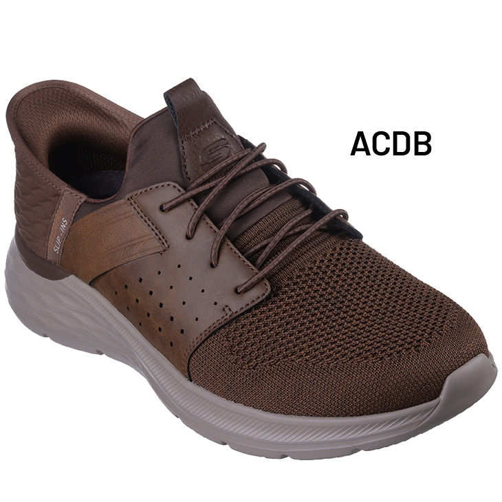 [美品]Sketchers Slip-inメンズ靴スニーカー28.0cmワイド SKECHERS スケッチャーズ スリップインズ メンズ スニーカー