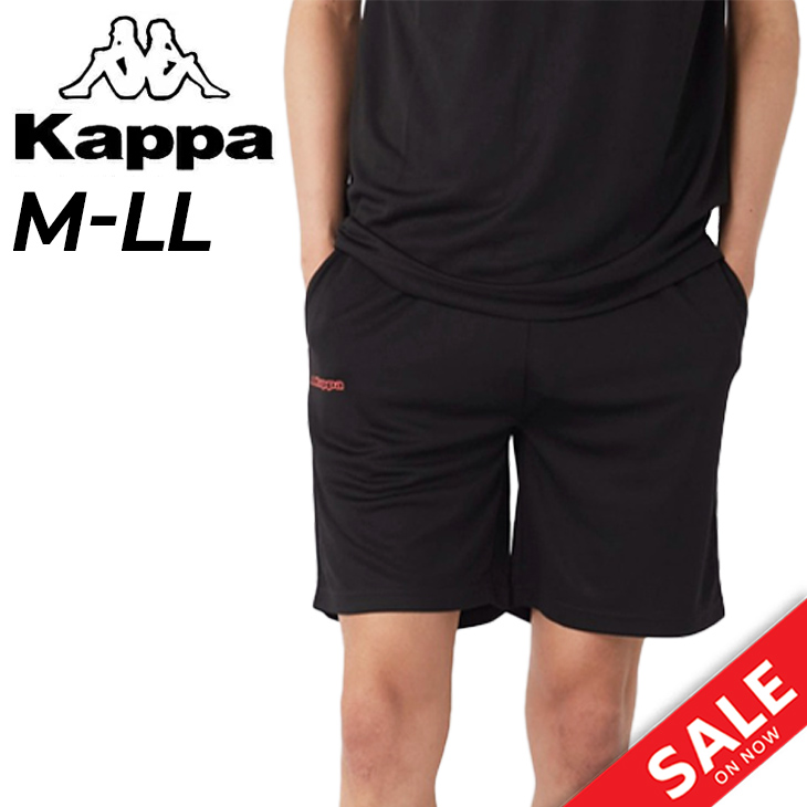 ジェフ千葉 Kappa 黒 ショートパンツ Kappa カッパ ショートパンツ メンズ ワンポイントハーフパンツ