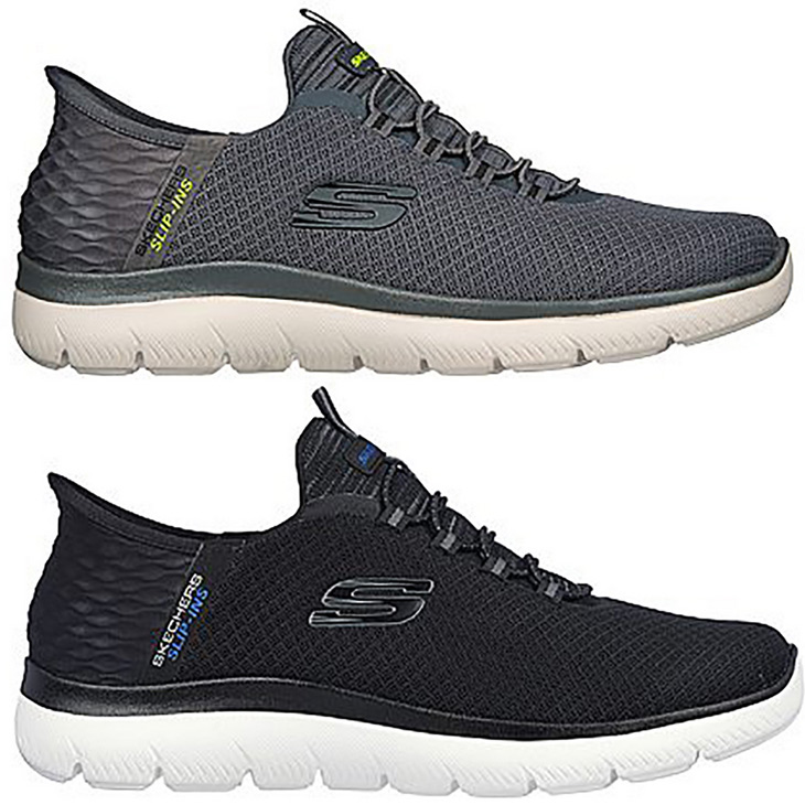 スケッチャーズ スリップインズ スニーカー メンズ SKECHERS SUMMITS - HIGH RANGE ローカット ハンズフリー スリッポン  カジュアルシューズ スポーティ /232457 : 232457 : APWORLD - 通販 - Yahoo!ショッピング