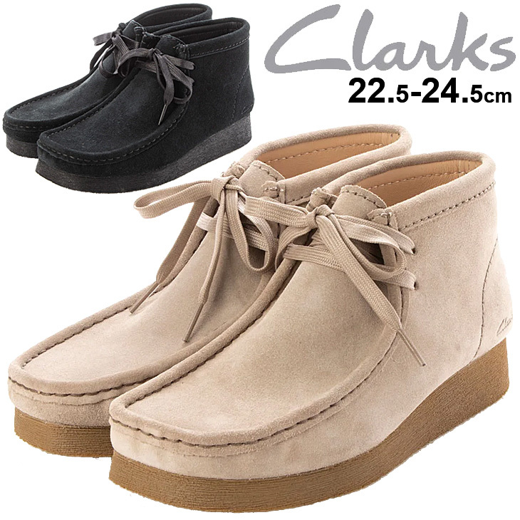 Clarks（クラークス） ショートブーツ レディース シューズ Wallabee2