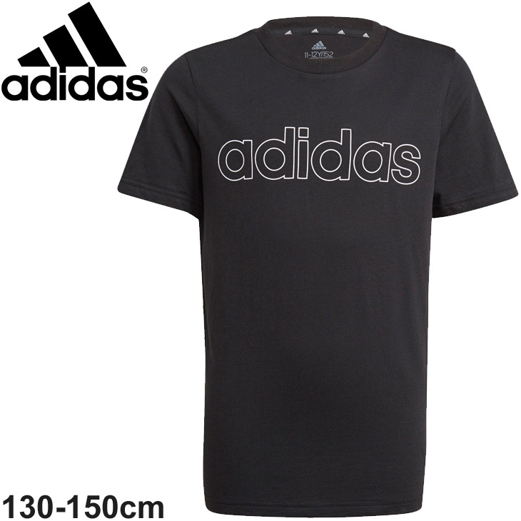 adidas キッズ Tシャツ 半袖 ジュニア 子供服 130-160cm