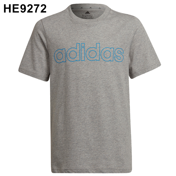 キッズ Tシャツ 半袖 男の子 ジュニア 子供服 130-160cm/アディダス adidas YB ESS リニア TEE/スポーツウェア  クルーネック ロゴT カジュアル トップス /29300