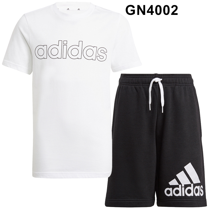 【超美品】アディダス Tシャツ ハーフパンツ 2点セット Mサイズ adidas アディダス キッズ 半袖Tシャツ ハーフパンツ 上下 140
