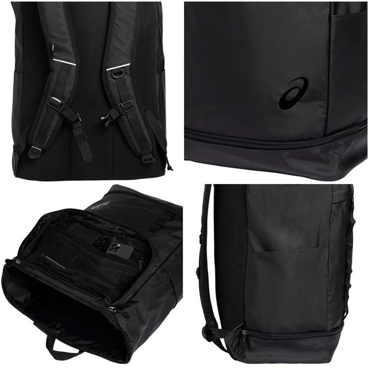 アシックスリュックバック新品４０ℓ アシックス40Lバックパック | PERFORMANCE BLACK | メンズ