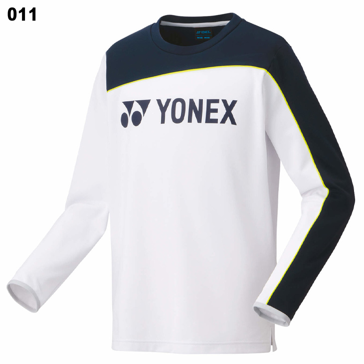 ヨネックス ジュニア ライトトレーナー 長袖　YONEX 子ども用 130cm 140cm 保温 スウェットシャツ バドミントン ソフトテニス  スポーツウェア /31048J