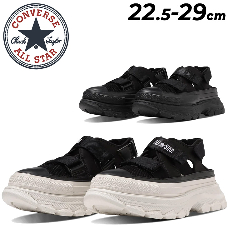 コンバース 厚底サンダル メンズ レディース 靴 converse オールスター (R) TREKWAVE SANDAL OX ユニセックス  カジュアル スニーカーサンダル /3131082