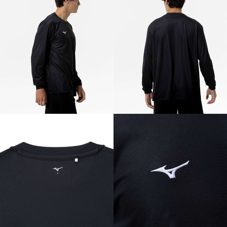 MIZUNO（ミズノ） 長袖シャツ メンズ 5L 6L 大きいサイズ ナビドライ T 