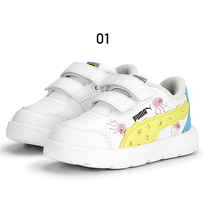 PUMA プーマ ベビー キッズ スニーカー スポンジボブ 13-16cm