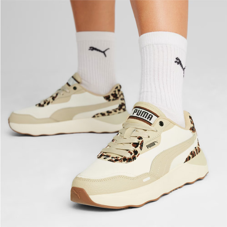 PUMA・豹柄 スニーカー♡川口春奈　ランテイムド プラットフォーム IATD PUMA・豹柄 スニーカー♡川口春奈 ランテイムド