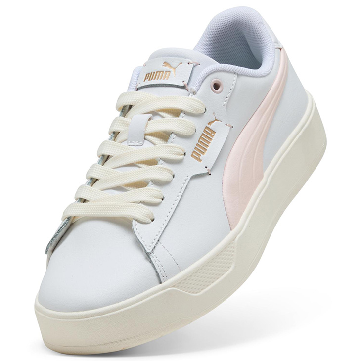 新品ウェアM&新品ヘッドカバー&プーマシューズ22.5 PUMA（プーマ） レディース スニーカー ローカット スマッシュベル