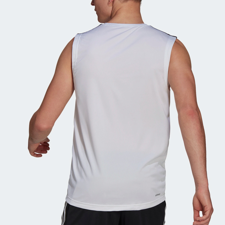 adidas タンクトップ ノースリーブ Tシャツ メンズ アディダス M
