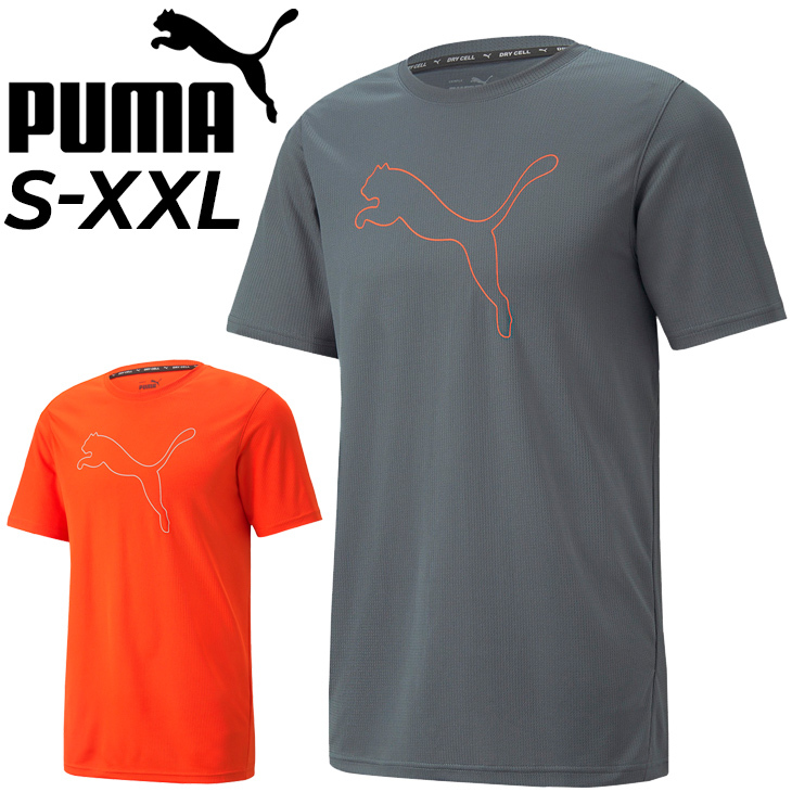半袖 Tシャツ メンズ/プーマ PUMA パフォーマンス CAT SS TEE/トレーニング スポーツウェア 吸汗速乾 男性 ビッグロゴ カジュアル  トップス/520746