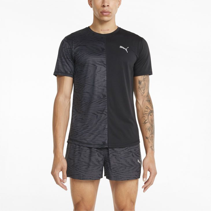 PUMA - プーマ ドライフィット スポーツ ジョギング ランニング Tシャツ M PUMA 半袖 Tシャツ メンズ/プーマ ランニング グラフィック