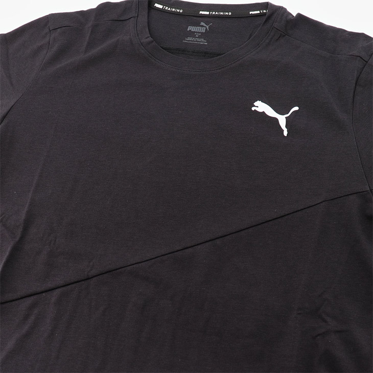 PUMA＊rouche クルーネック ロゴ 長袖 クロップTシャツ 送料込-