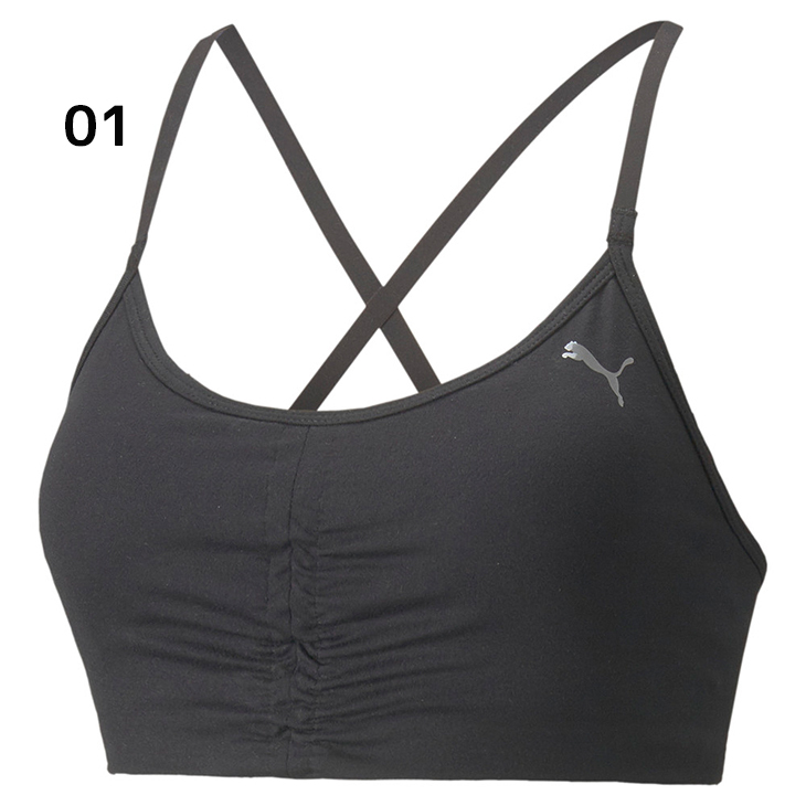 PUMA スポーツブラ レディース プーマ LOW IMPACT STUDIO ブラ