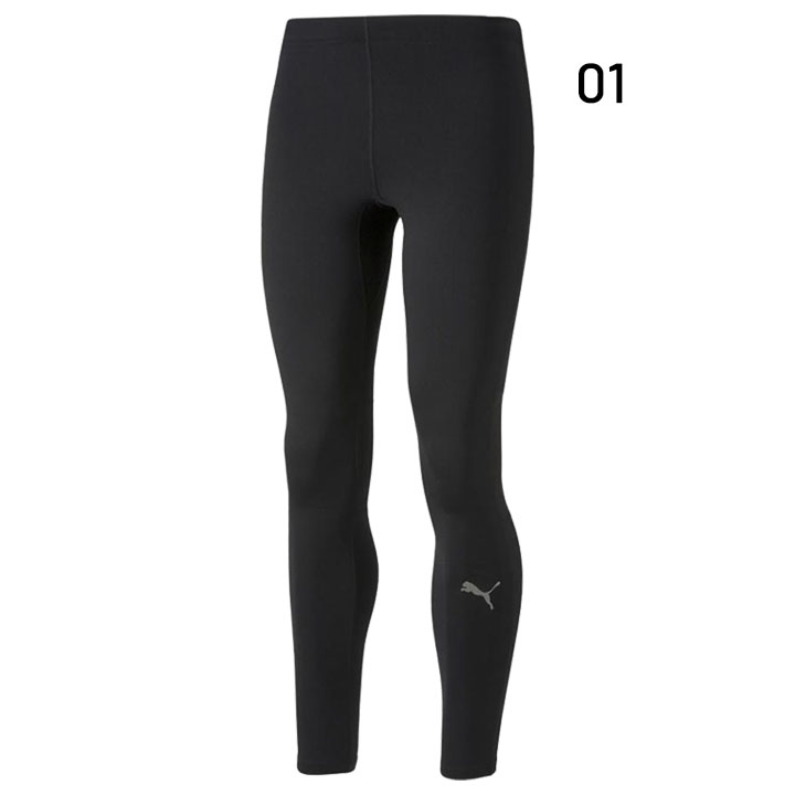 PUMA ランニングタイツ メンズ プーマ 裏起毛 ロングタイツ M