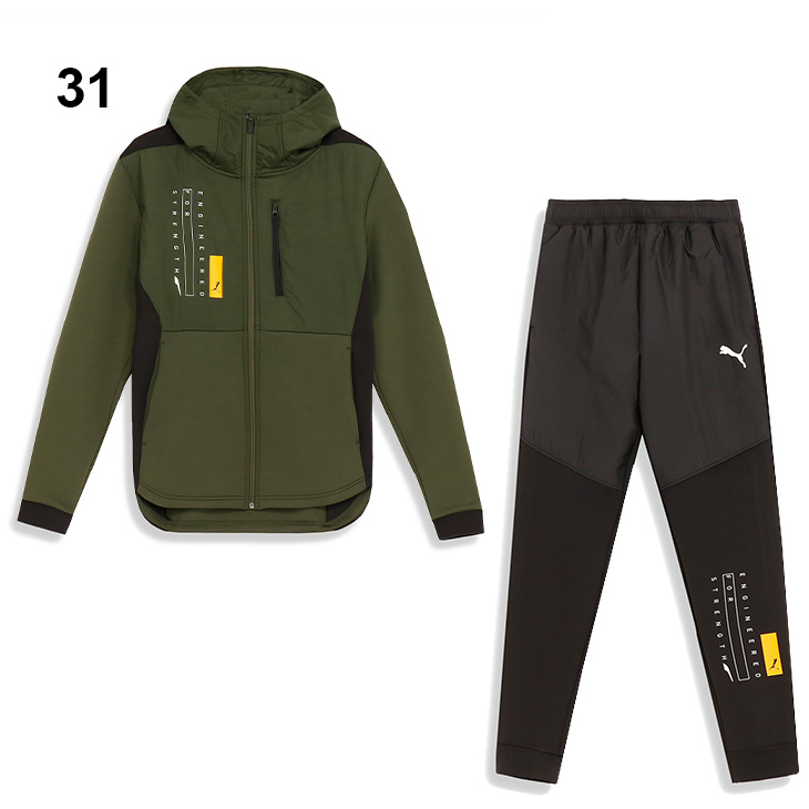 PUMA プーマ ジャージ 上下 メンズ STRENGTH TRAIN ニット