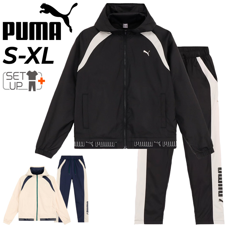 プーマ ウィンドブレーカー 上下 レディース PUMA トレーニング トリコット ウーブン ジャケット パンツ セットアップ 裏起毛 保 防風  /524294-524295【pu22pd】 - ショッピング・ショップ | 通販検索