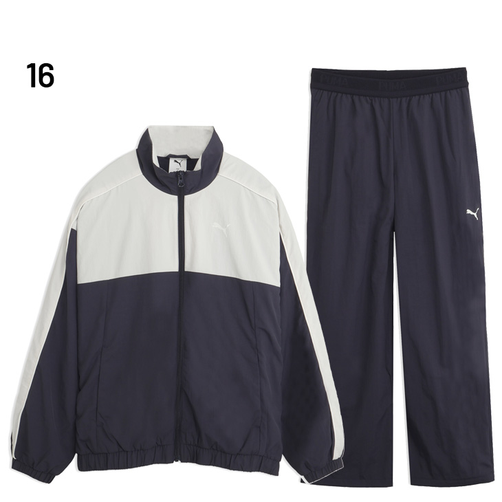 PUMA（プーマ） 上下セット レディース PUMA TAD ウーブンジャケット