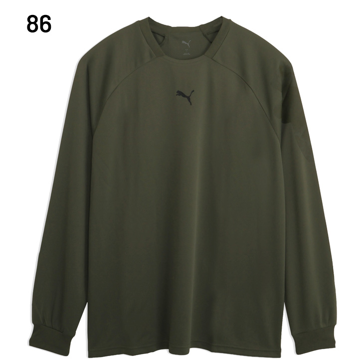 PUMA（プーマ） 長袖 Tシャツ メンズ トレーニング ロゴ AOP 長袖