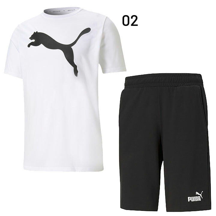 PUMA - 新品 PUMA regular FIT Tシャツ 短パン セット M PU630EC087916_thumb.jpg