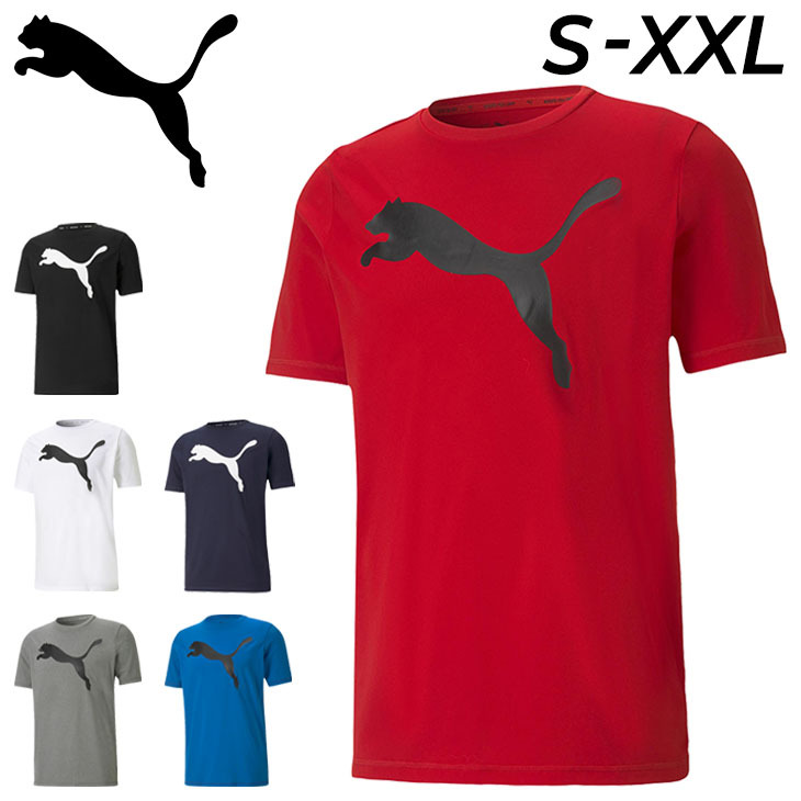 Tシャツ 半袖 メンズ プーマ PUMA ACTIVE ビッグロゴ TEE/スポーツ