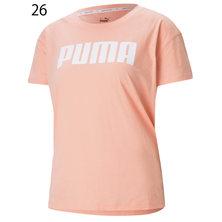 数量は多】 プーマ レディース 半袖機能Tシャツ RTG ロゴ Tシャツ dryCELL 588938 スポーツウェア PUMA1 265円  sarozambia.com