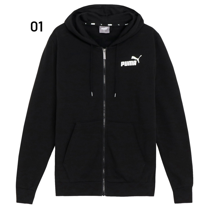 PUMA（プーマ） パーカー スウェット メンズ PUMA ESS スモールロゴ フーデット ジャケット トレーニング スポーツウェア フルジップ  フーディ パーカ /589036 : WORLD WIDE MARKET - 通販 - Yahoo!ショッピング