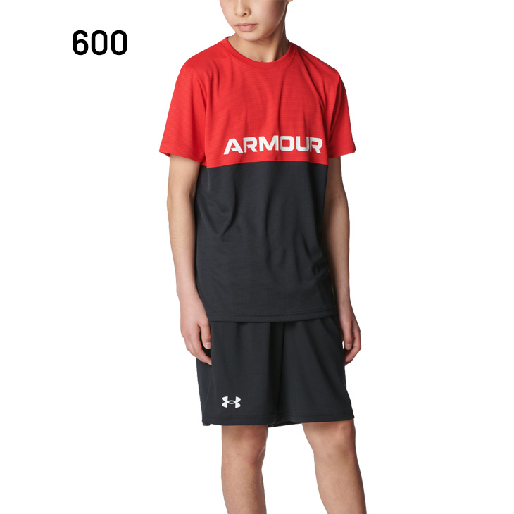 UNDER ARMOUR（アンダーアーマー） キッズ 半袖シャツ ショートパンツ