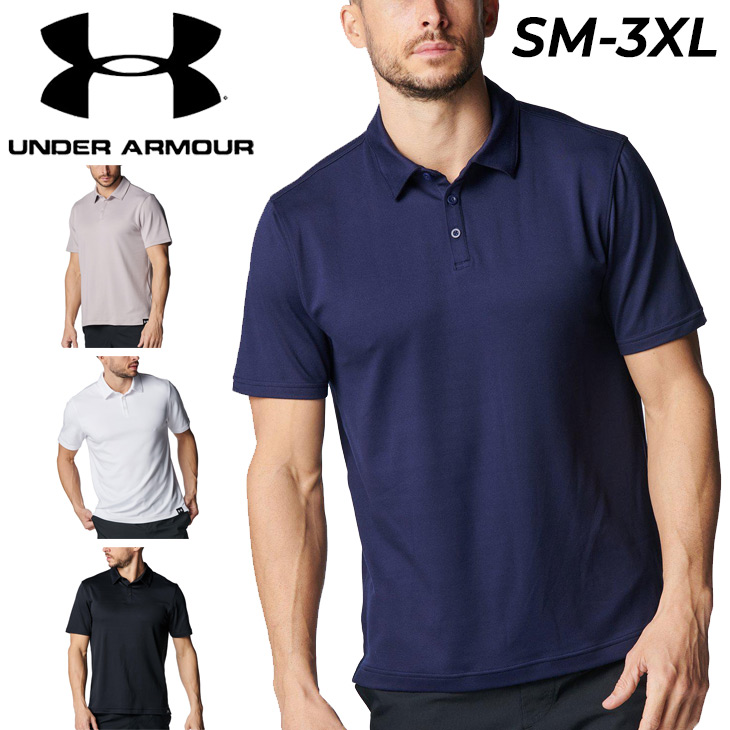 UNDER ARMOUR アンダーアーマー ポロシャツ メンズ ゴルフウェア