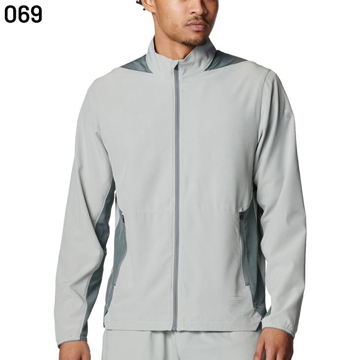 Under Armour フード付きジャケット ホワイト/グレー UNDER ARMOUR（アンダーアーマー） メンズ トレーニングジャケット