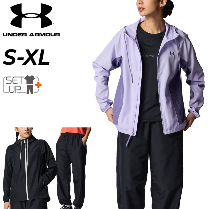 未使用　UNDER ARMOUR スポーツウェア　上下セット レディースL 6012630set_01.jpg