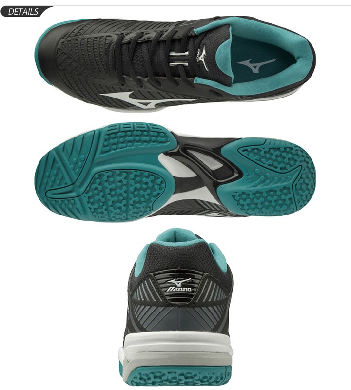 MIZUNO（ミズノ） テニスシューズ レディース メンズ ウエーブ